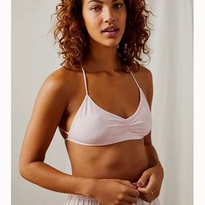 Free People Strappy Back Bra - NEW - Candy Pink - XS/S